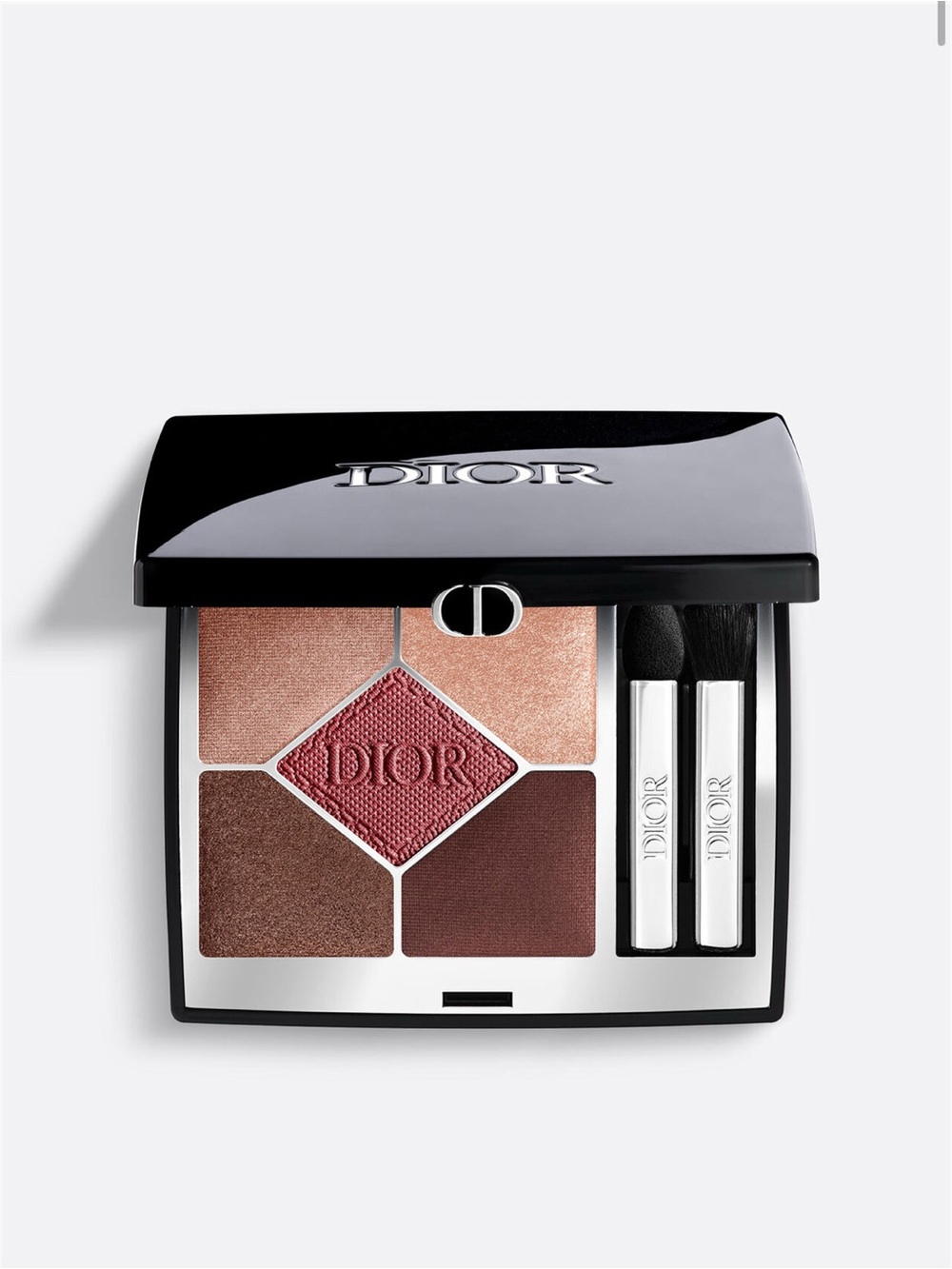 Dior 5-Color Eyeshadow Palette — Rose, Peach & Brown Tones